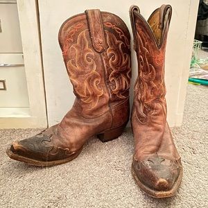 Classic Brown Cowboy Boots
